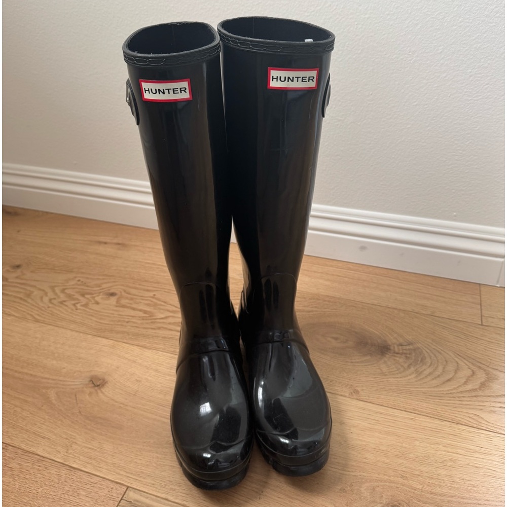 Hunter Original Gloss Tall Boots (Women's)
